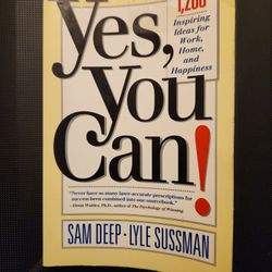 Yes You Can !