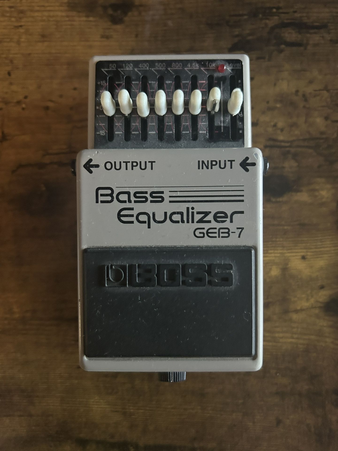 Boss GEB-7 bass equilizer pedal