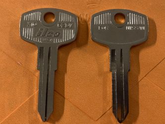 Blank Nissan Forklift Keys Ilco X10 62DV