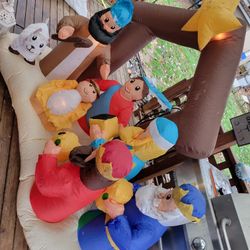 Nativity Scene Outdoor Inflatable 