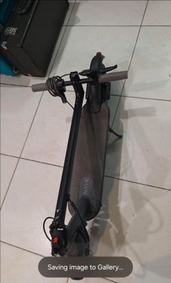 navic Electric Scooter Black Folding