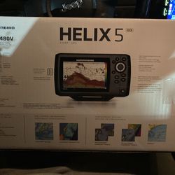 Helix 5 chirp gps fish finder