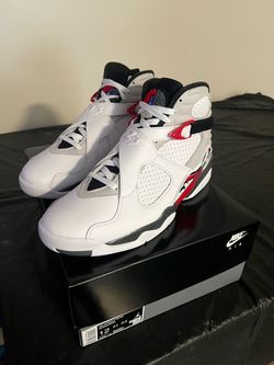 Air Jordan 8 Retro “White True Red” SIZE 12
