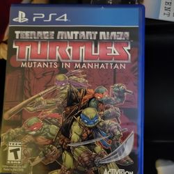 TMNT Mutants In Manhattan PS4