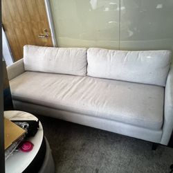 A Beautiful Beige Color Sofa