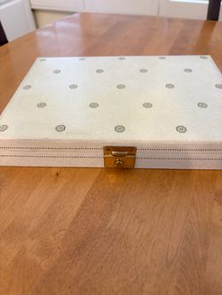 Vintage Mele Jewelry Box with 15 Compartments