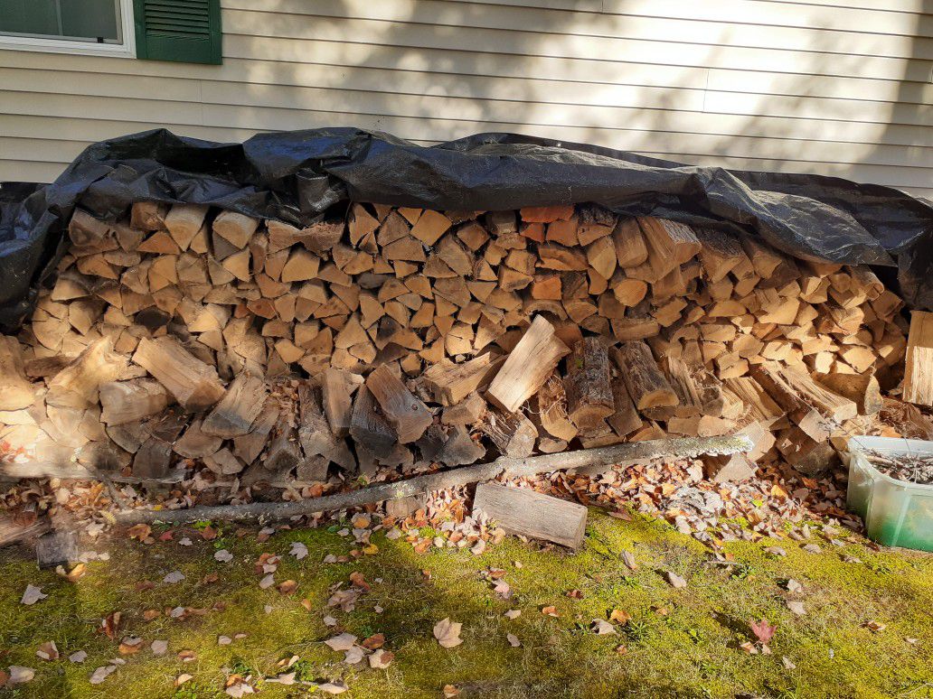 Seasoned Firewood All Hardwood Ready To Burn Way Over A Cord I Will Help Load Price Is Firm