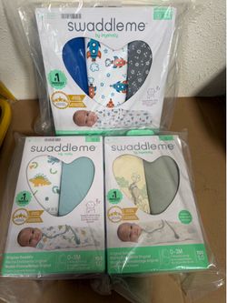 SwaddleMe by Ingenuity Comfort Pack Baby Swaddle Set