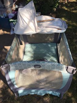 Nice Grayco pack and play with changing table and carrying case only $35 firm