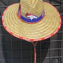 Denver Broncos straw hat (Great Father’s Day Gift 🎁) Same Day Shipping If Paid By 3pm (I Also Have Other Team’s)  