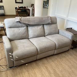 Electric Reclining Sofa