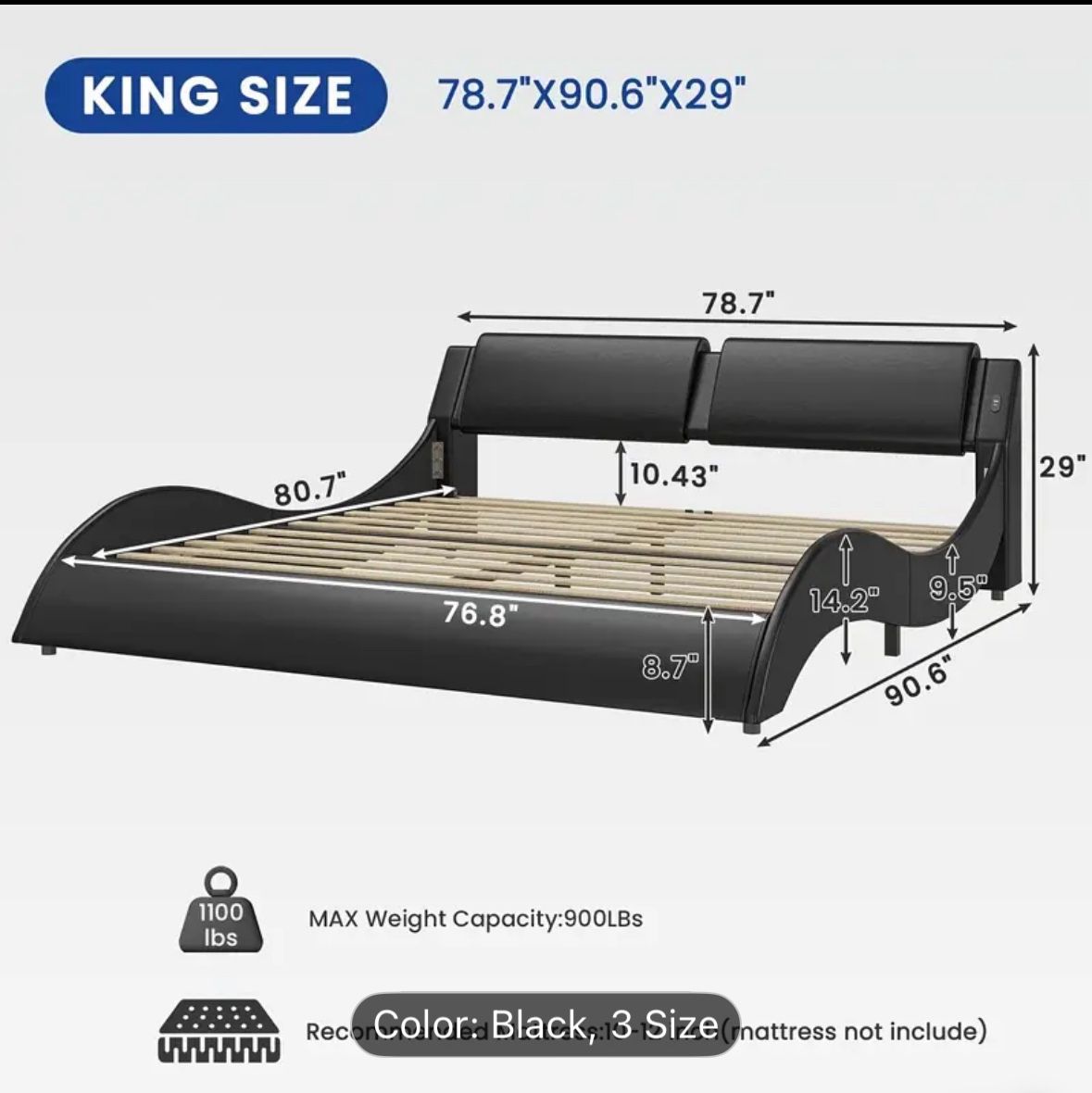 King Bed Frame 