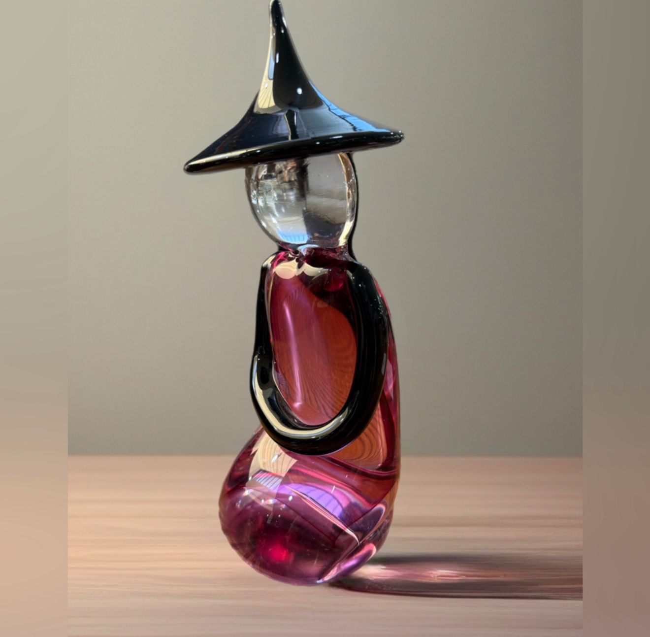 Chinese Figurine by Formia Master Roberto Beltrami 9.5in