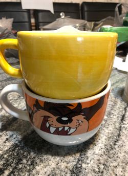 Two soup mug