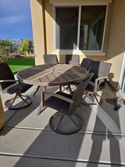 Patio furniture  $120