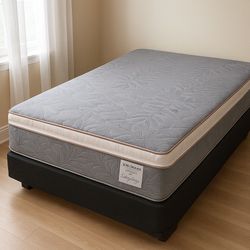 Full Size Mattress 14 Inches Thick Pillow Top Also Available in Twin, Queen, King. Same Day Delivery 🚚 New From Factory With its Plastic