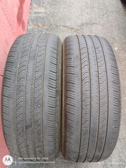 215/55 R17 Michelin Tires 2 for $40