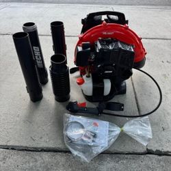 ECHO 216 MPH 517 CEM 58.2cc Gas 2-Stroke Cycle Backpack Leaf Blower with Tube Throttle