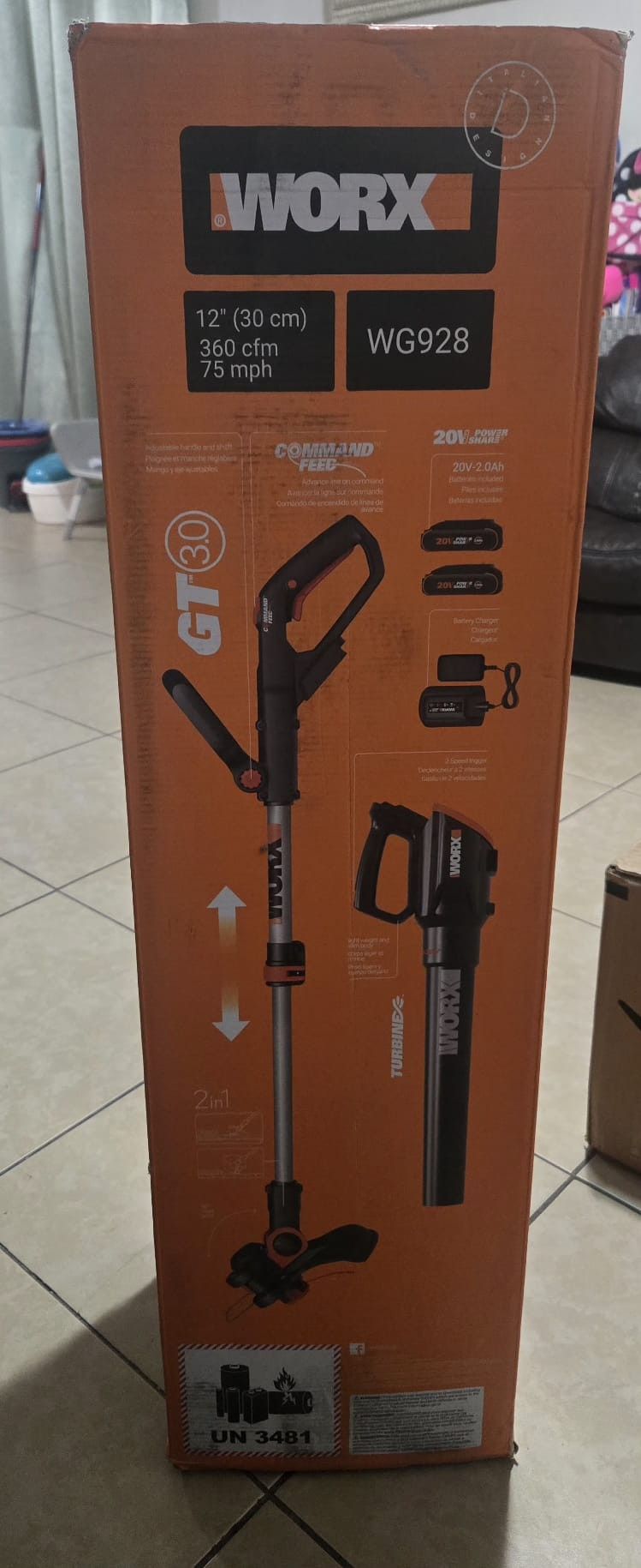 Cordless String Trimmer And Edger Plus Leaf Blower