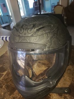 Small motorcycle helmet