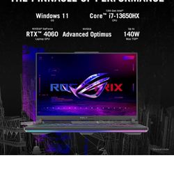 Asus I7 13th Gen w/ Nvidia RTX 4060, 24GBRam & 1 TB Storage Gaming laptop pc
