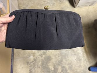 Vintage black purse & coin purse