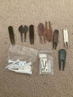 Golf Divot Repair Tool Lot – Sunridge Canyon, Sedona Golf Resort And NEW Money clip