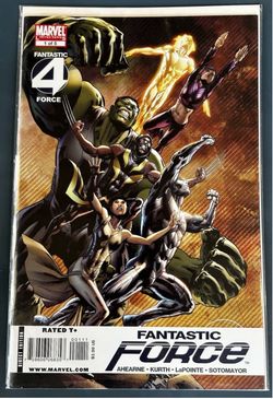 Fantastic Force (2nd Series) #1 2009  Bryan Hitch Cover