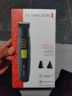 Portable Personal Groomer Remington with 16 Length & Style Settings