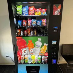 AMS350 Drinks And Snacks Combo Machine With Credit Card Reader 