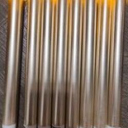 (8) LED Candlesticks Gold with Battery