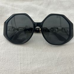 Black Versace shades 