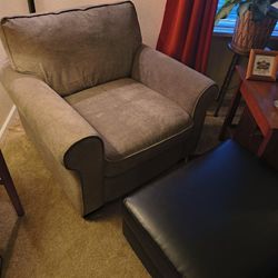Chair and Ottoman