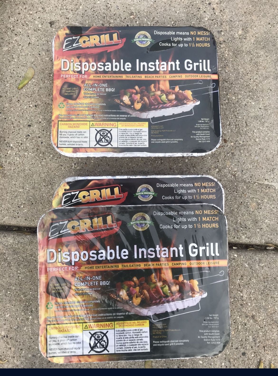 Portable Instant Grill 