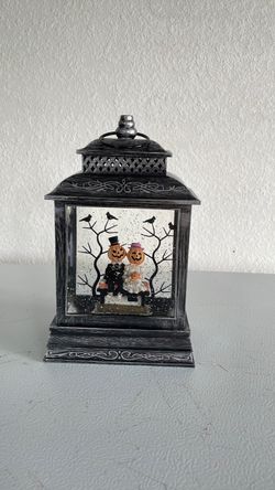 Halloween Pumpkin Couple Decorative Lantern