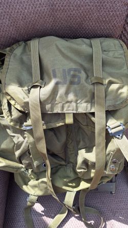 Authentic Army backpack