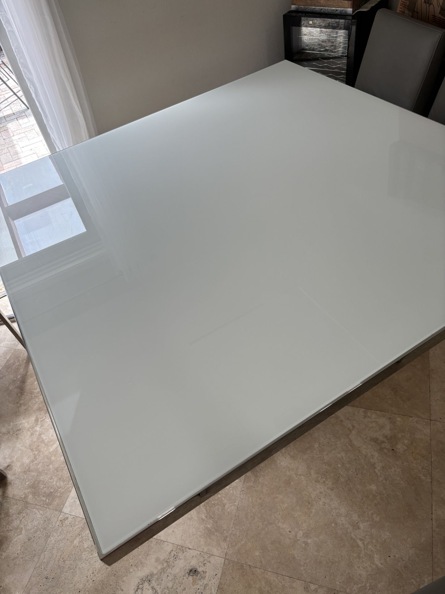 Dining Table With Glass On Top