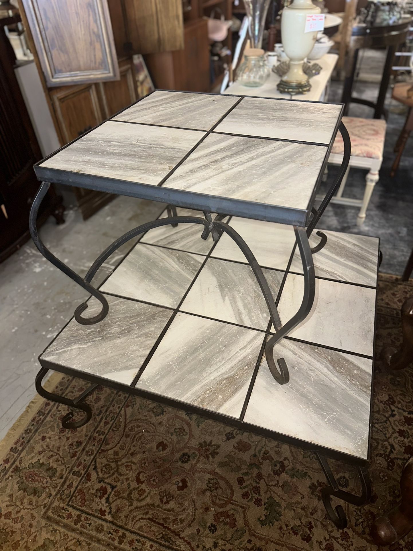 Outdoor Stone Coffee Tables