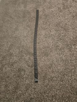 Louis Vuitton Monogram Belt Black