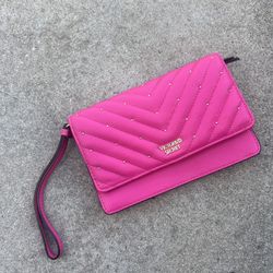 Victoria Secret Pink Studded Wristlet Wallet