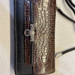 Brighton Leather Wallet W/strap