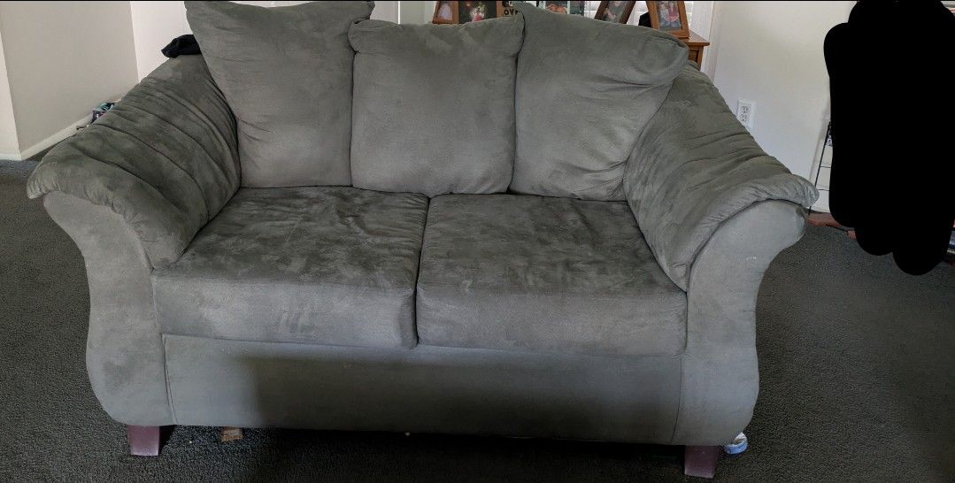 Micro Fiber Sofa And Loveseat