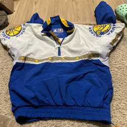 Vintage Golden State Warriors Windbreaker 