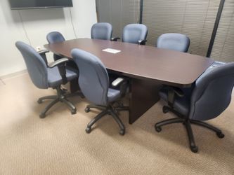 Office Furniture Conference Desk And Chairs  Thumbnail