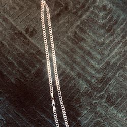 22 Inch Cuban 14 K Gold Chain 