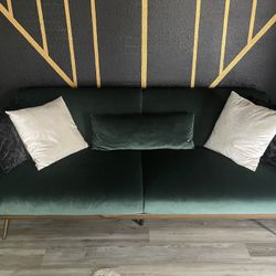 Green Sofa/ Futon  