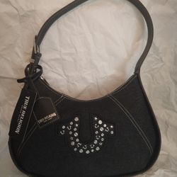 True Religion Jean Purse Handbag 