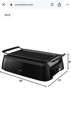 Phillips indoor grill. Model # HD6371