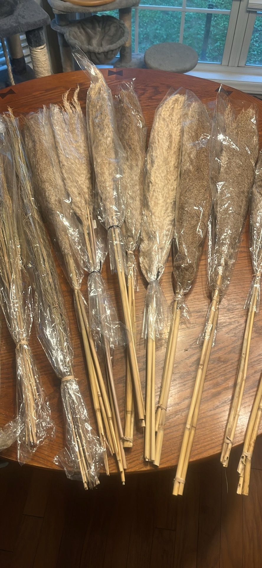 Pampas Grass Dried Flowers Hay