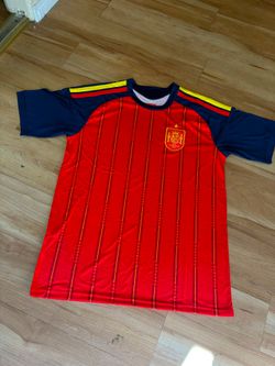 SPAIN SOCCER JERSEY WORLDCUP